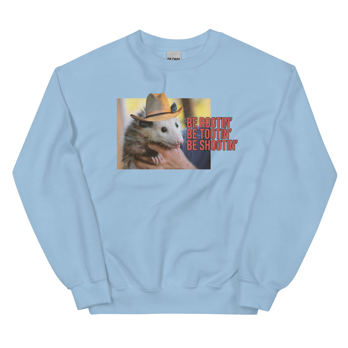 Cowboy Possum Unisex Sweatshirt