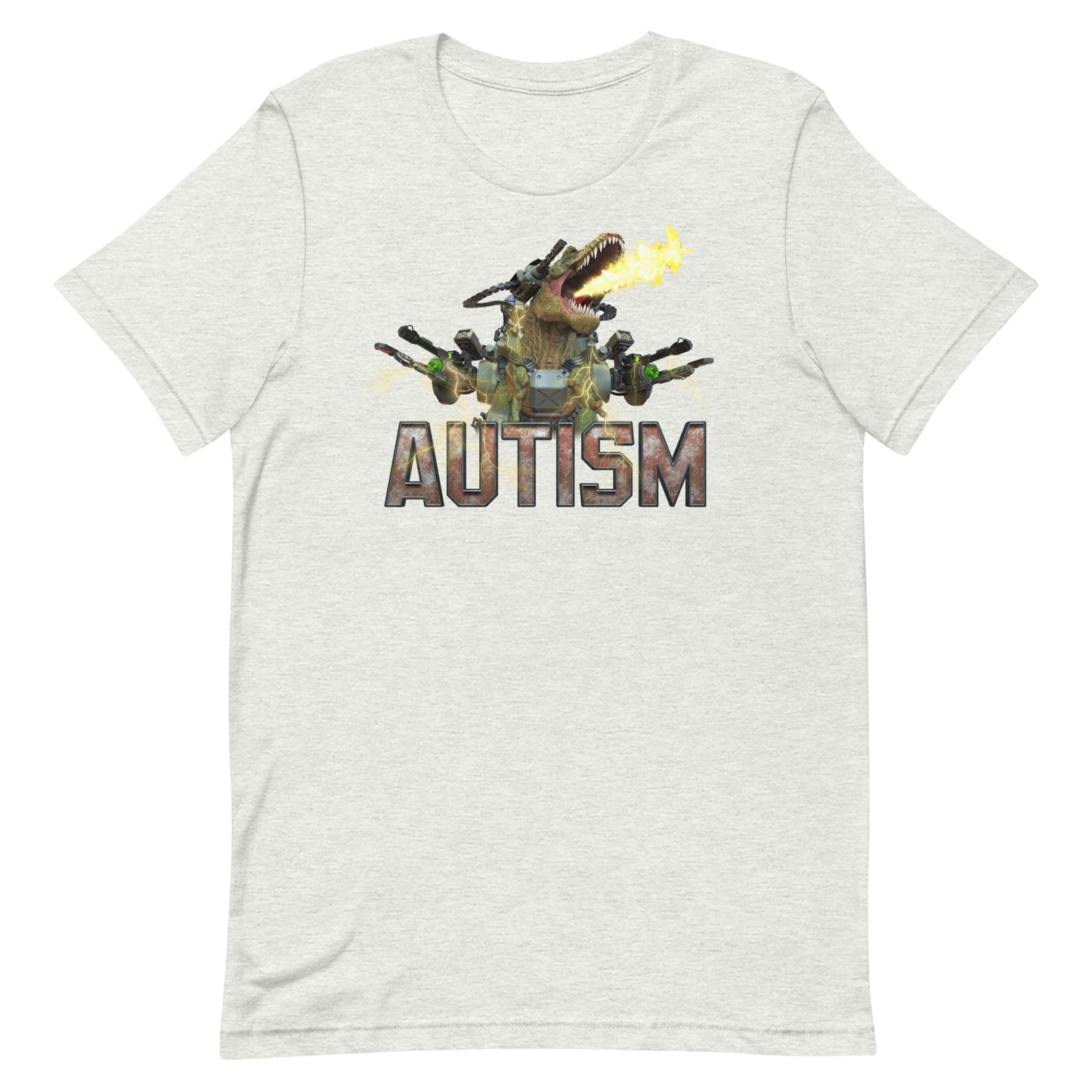 Autism Dinosaur Mech Unisex t-shirt