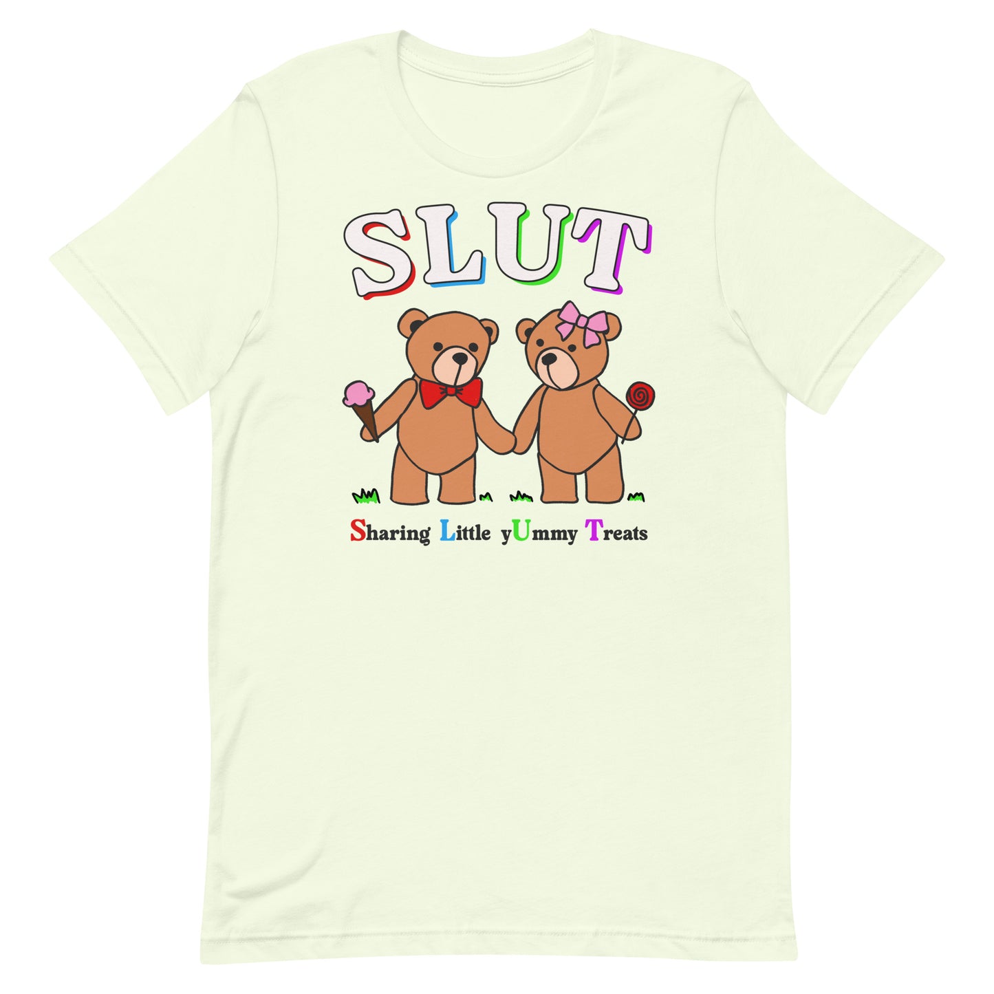 SLUT (Sharing Little yUmmy Treats) Unisex t-shirt