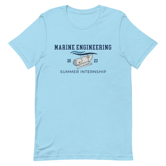 Marine Engineering Summer Internship Unisex t-shirt