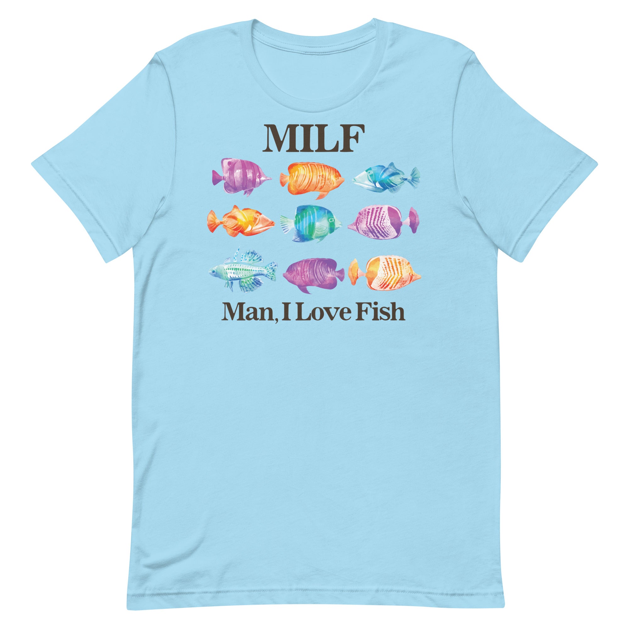 Man I Love Fishing! T-Shirt X-Large / Yellow