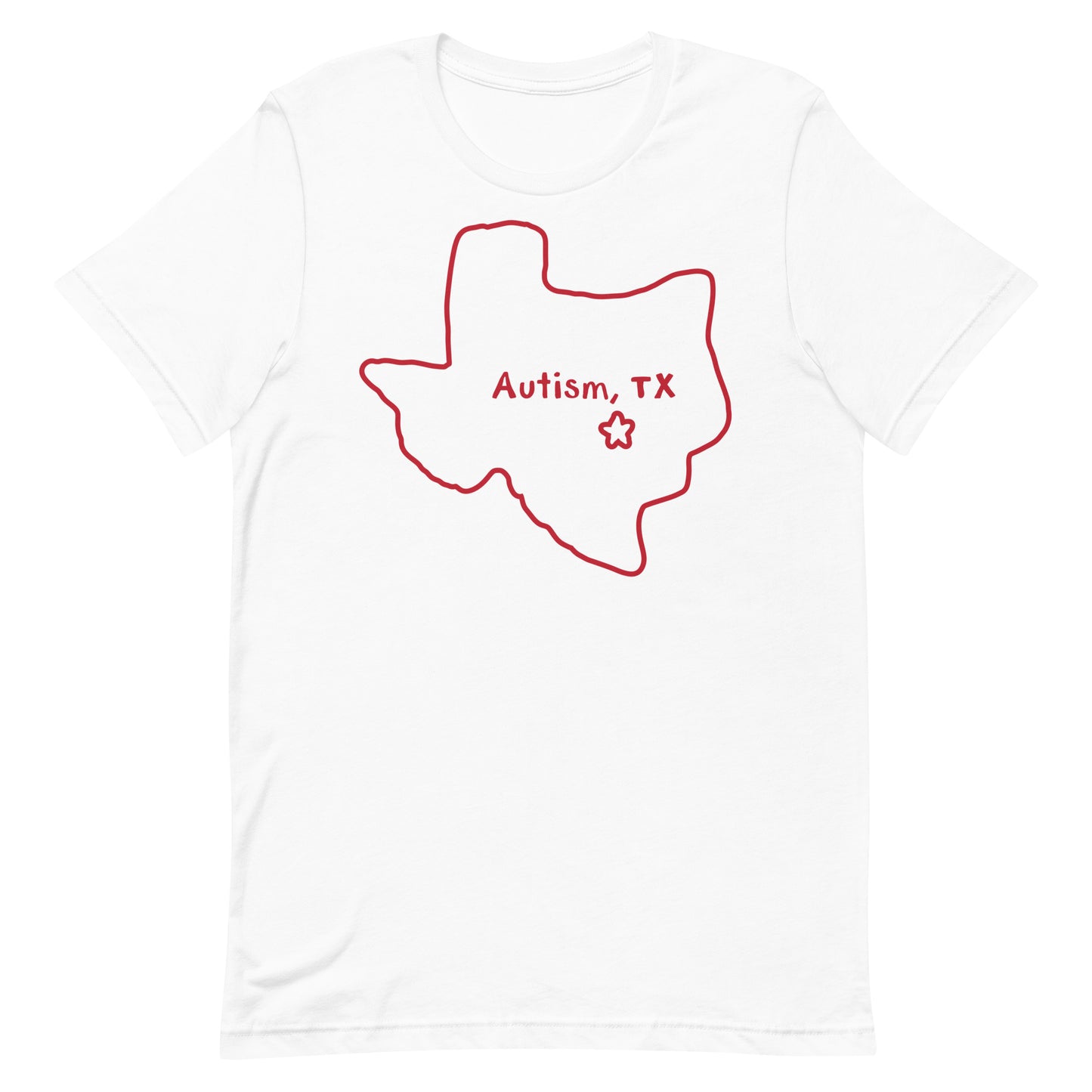 Autism Texas Unisex t-shirt