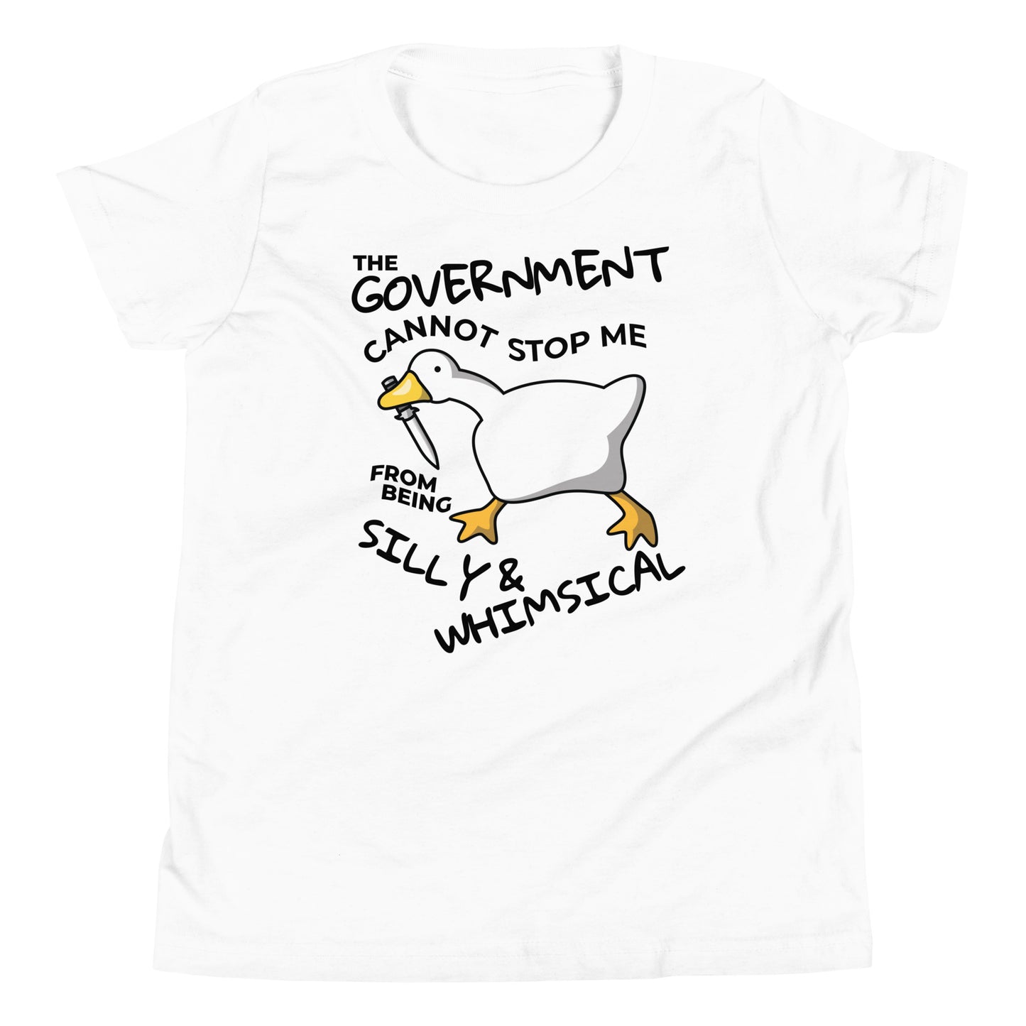 Youth The Government Cannot Stop Me From Being Silly & Whimsical T-Shirt