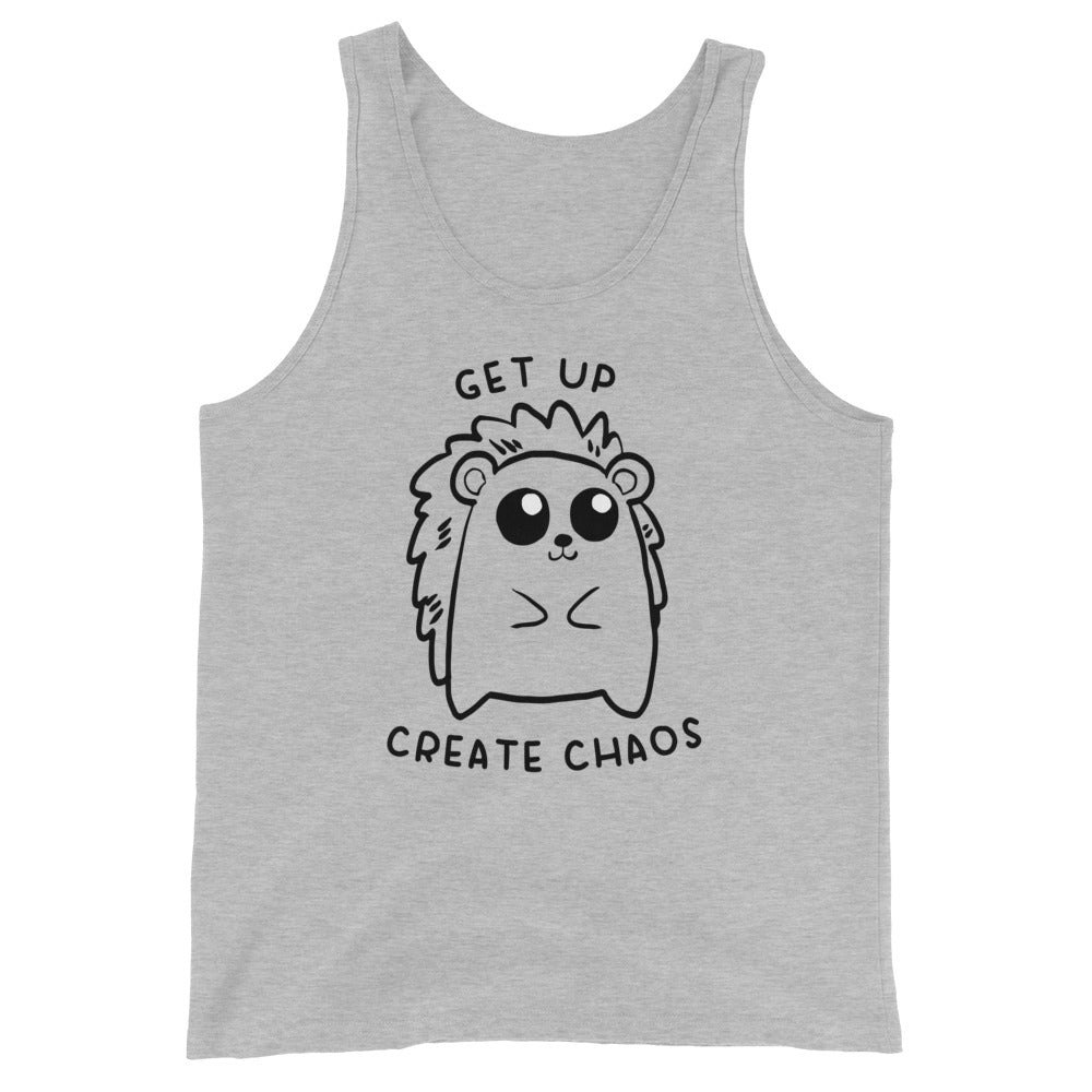 Get Up, Create Chaos Unisex Tank Top