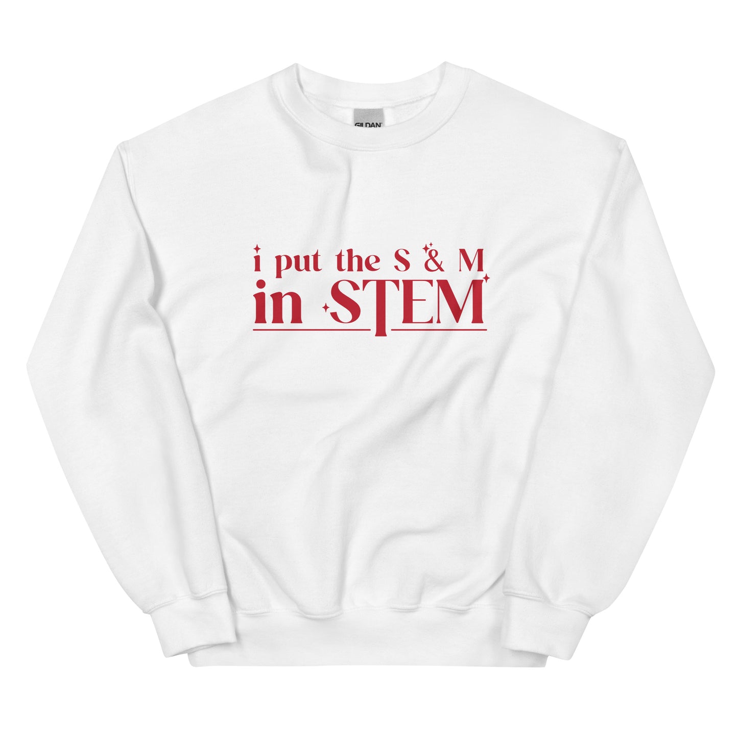 I Put the S & M in STEM Unisex Sweatshirt