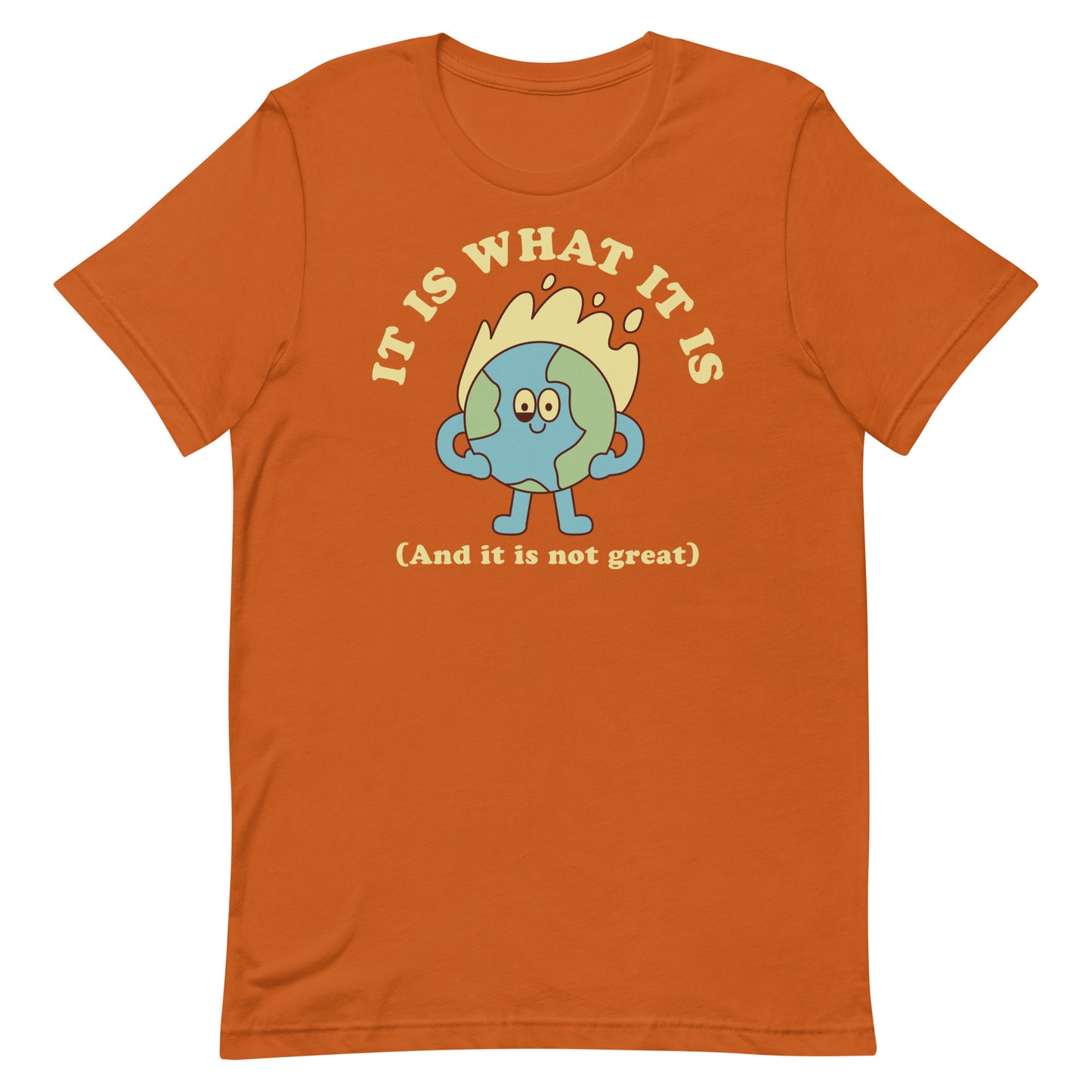 It Is What It Is (And It Is Not Great) Unisex t-shirt