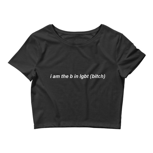 i am the b in lgbt Women’s Baby Tee