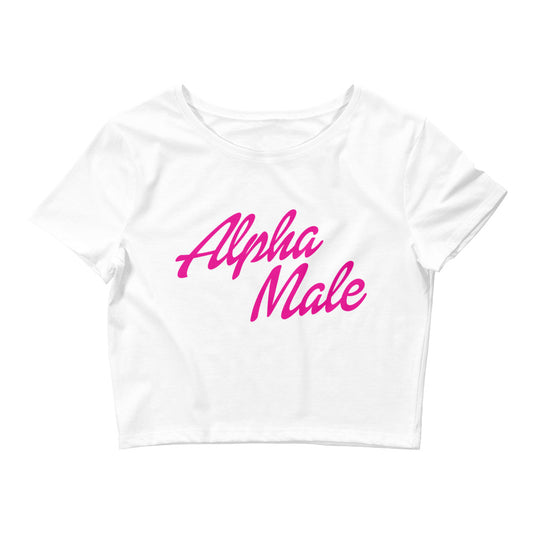 Alpha Male (Barbie Font) Women’s Baby Tee