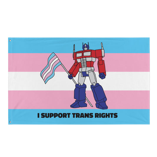 I Support Trans Rights Flag