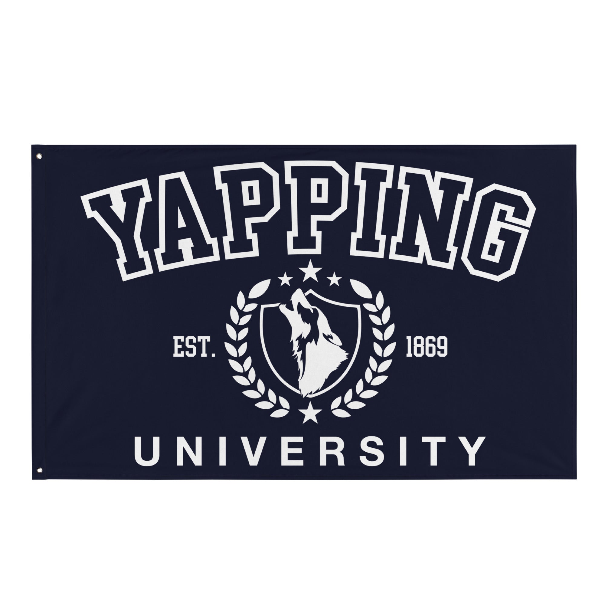 Yapping University Flag – Got Funny?