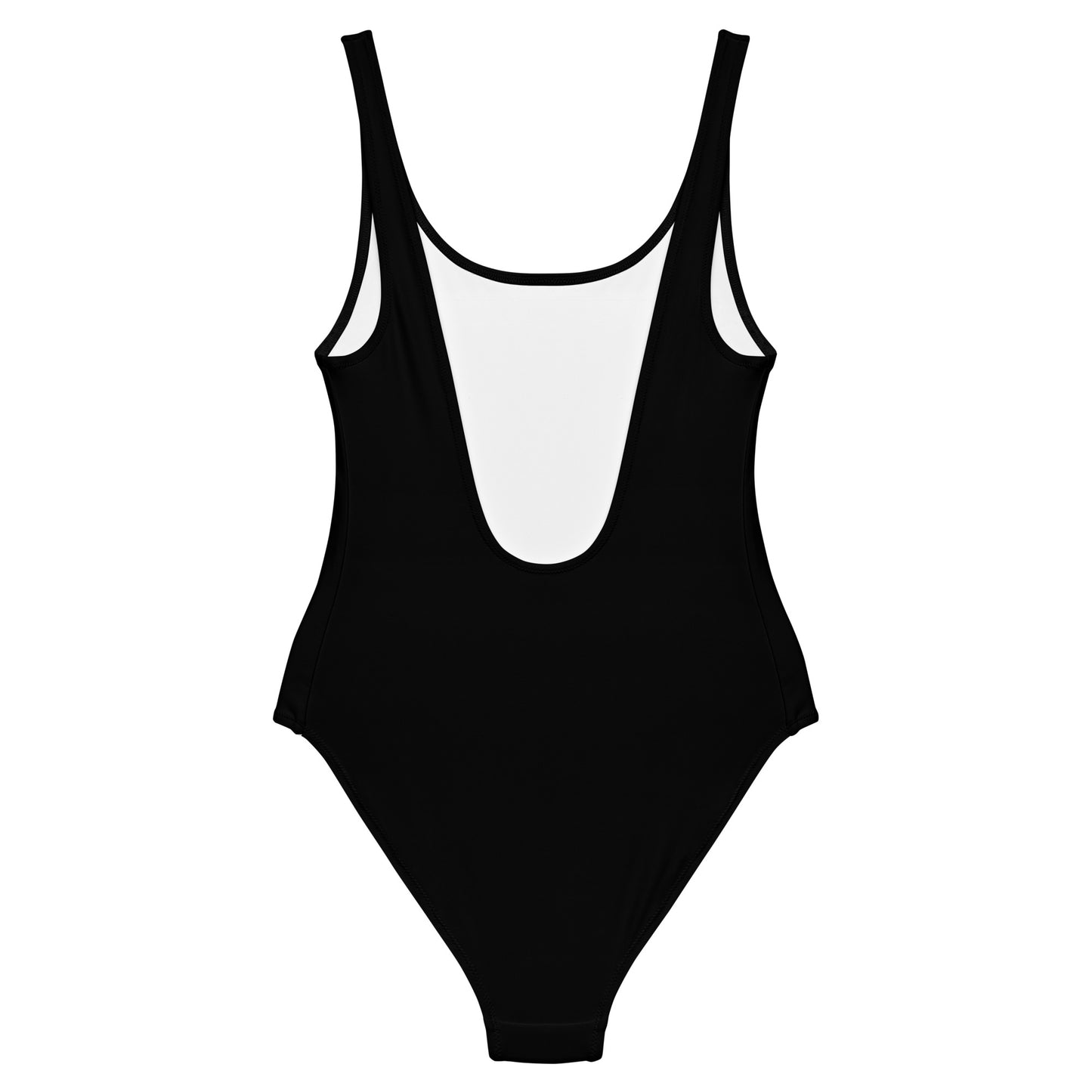 Great Tits & Correct Opinions One-Piece Swimsuit (Black)