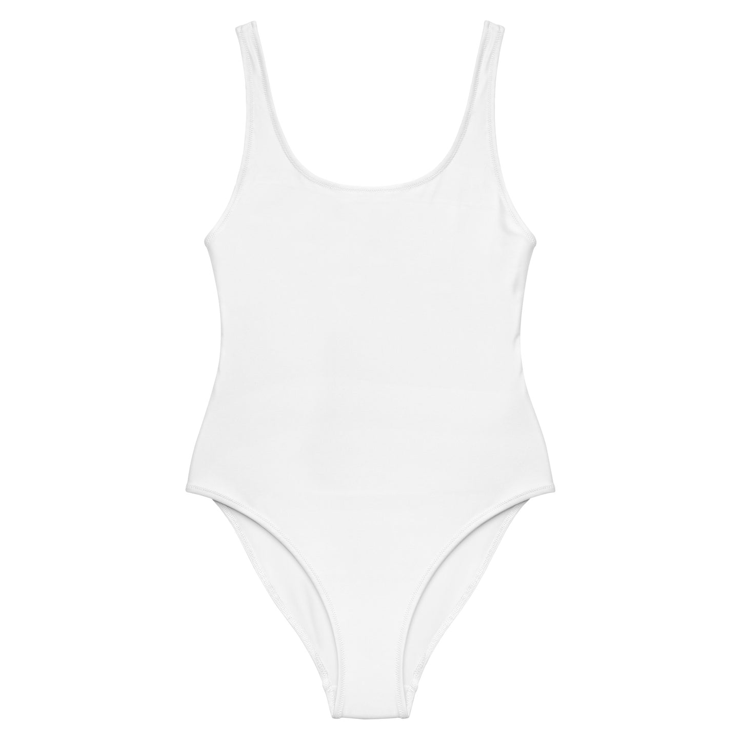 Fat Ass & Correct Opinions One-Piece Swimsuit (White)