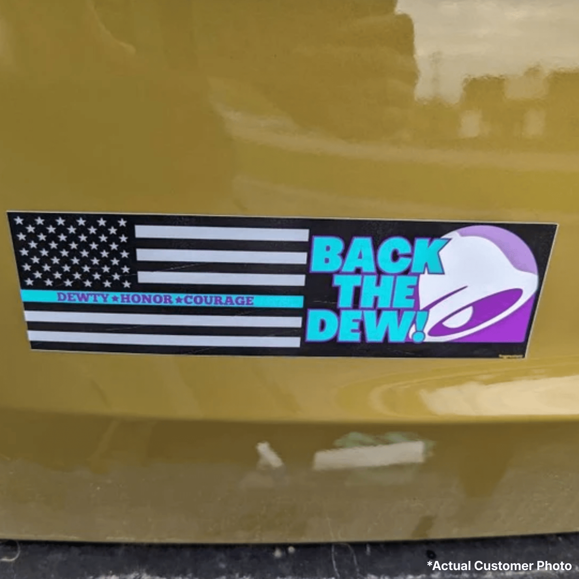 Back the Dew (Baja Blast)