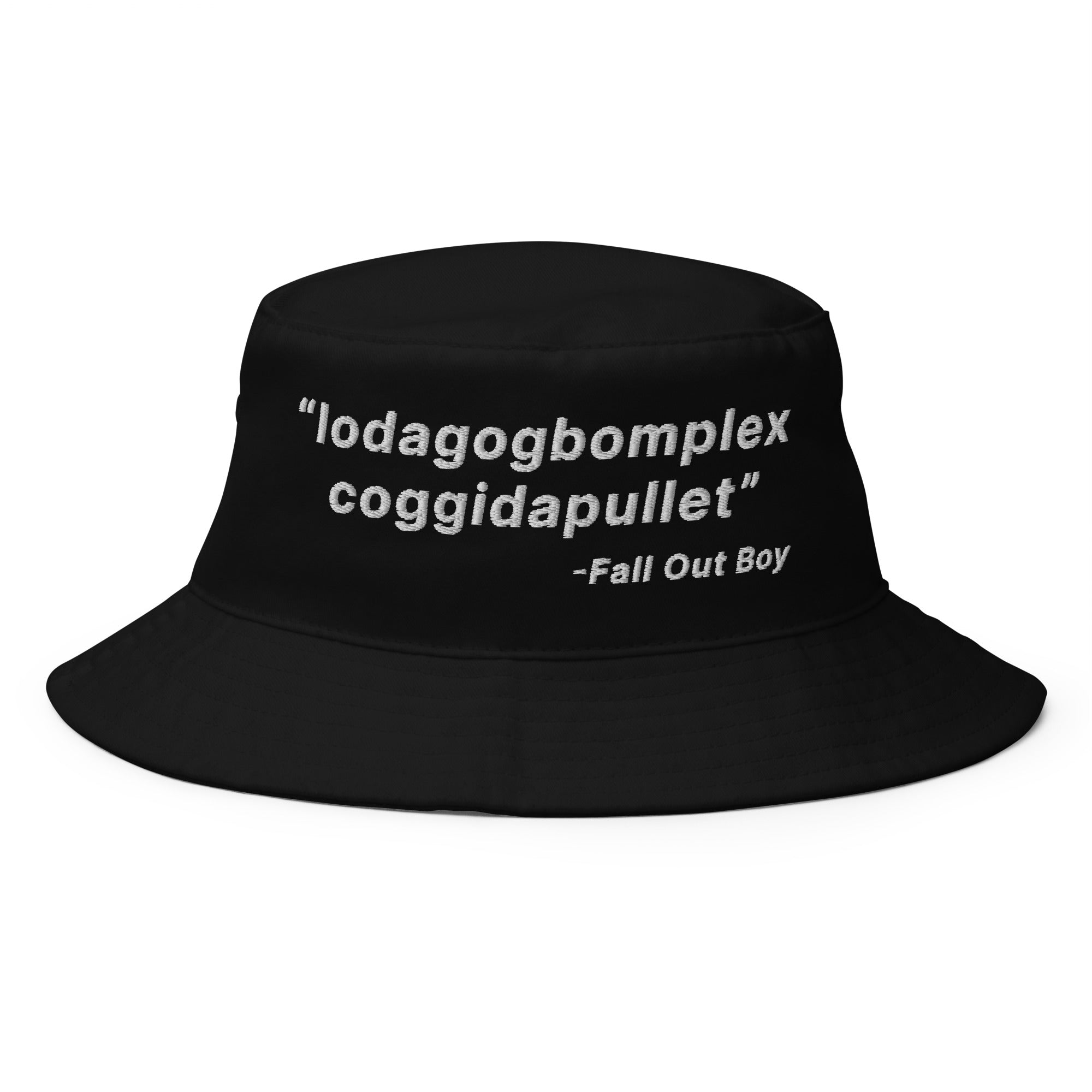 Lodagogbomplex Coggidapullet (Fall Out Boy) Bucket Hat