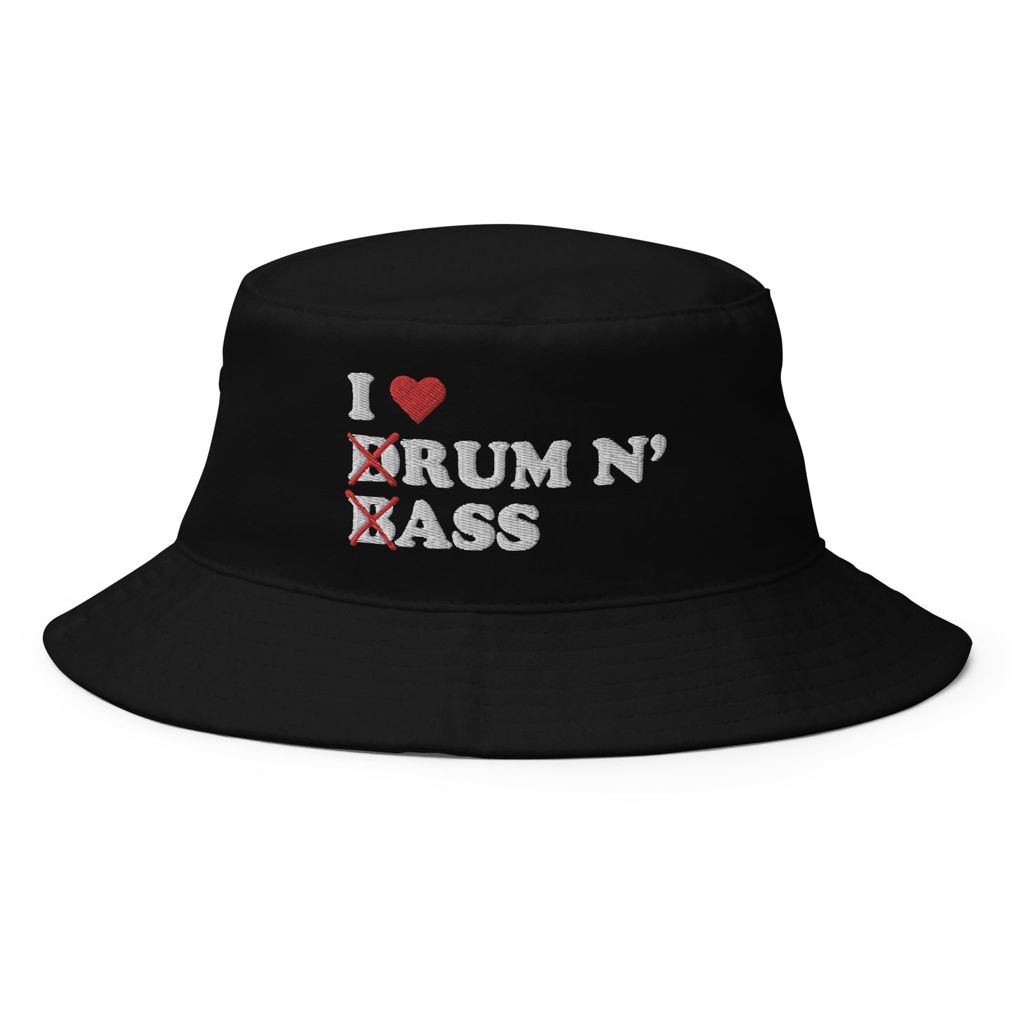 I Heart Drum & Bass Bucket Hat