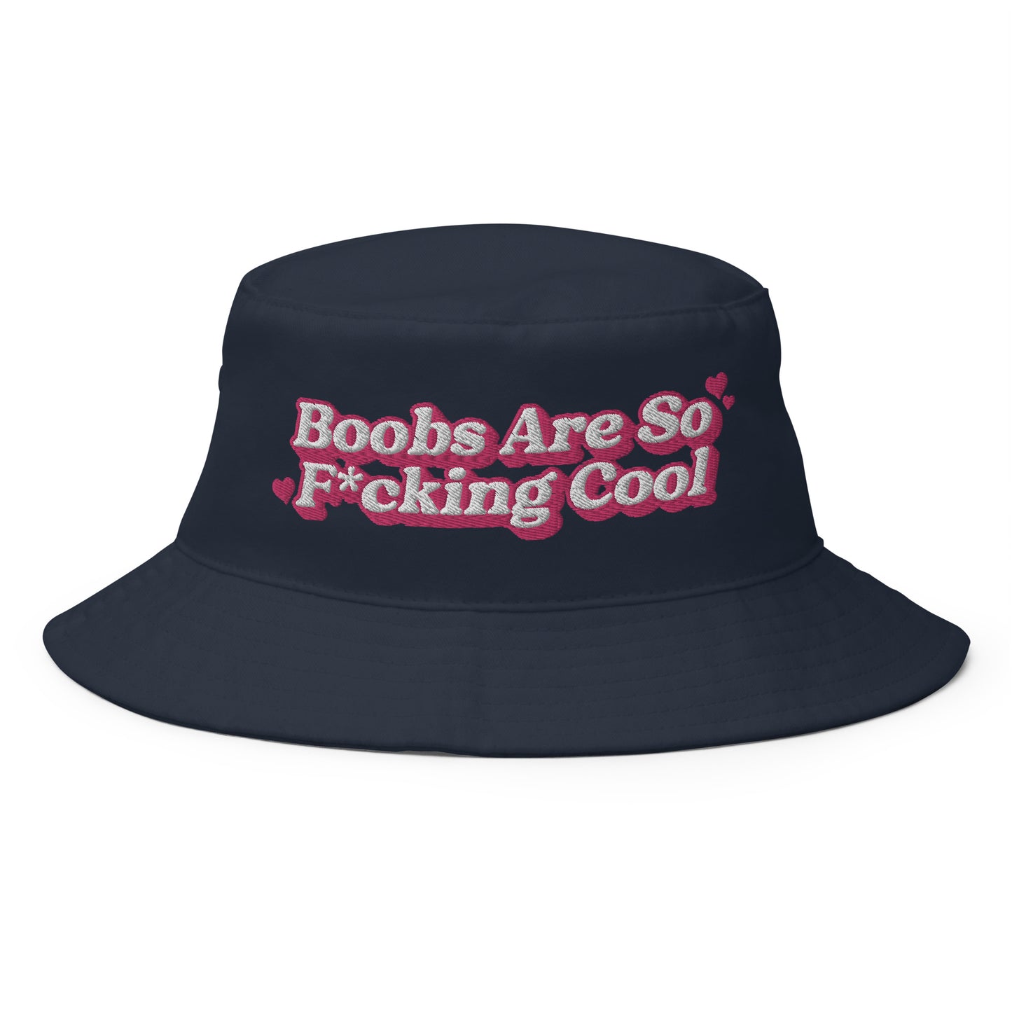 Boobs Are F*cking Cool (Pink) Bucket Hat