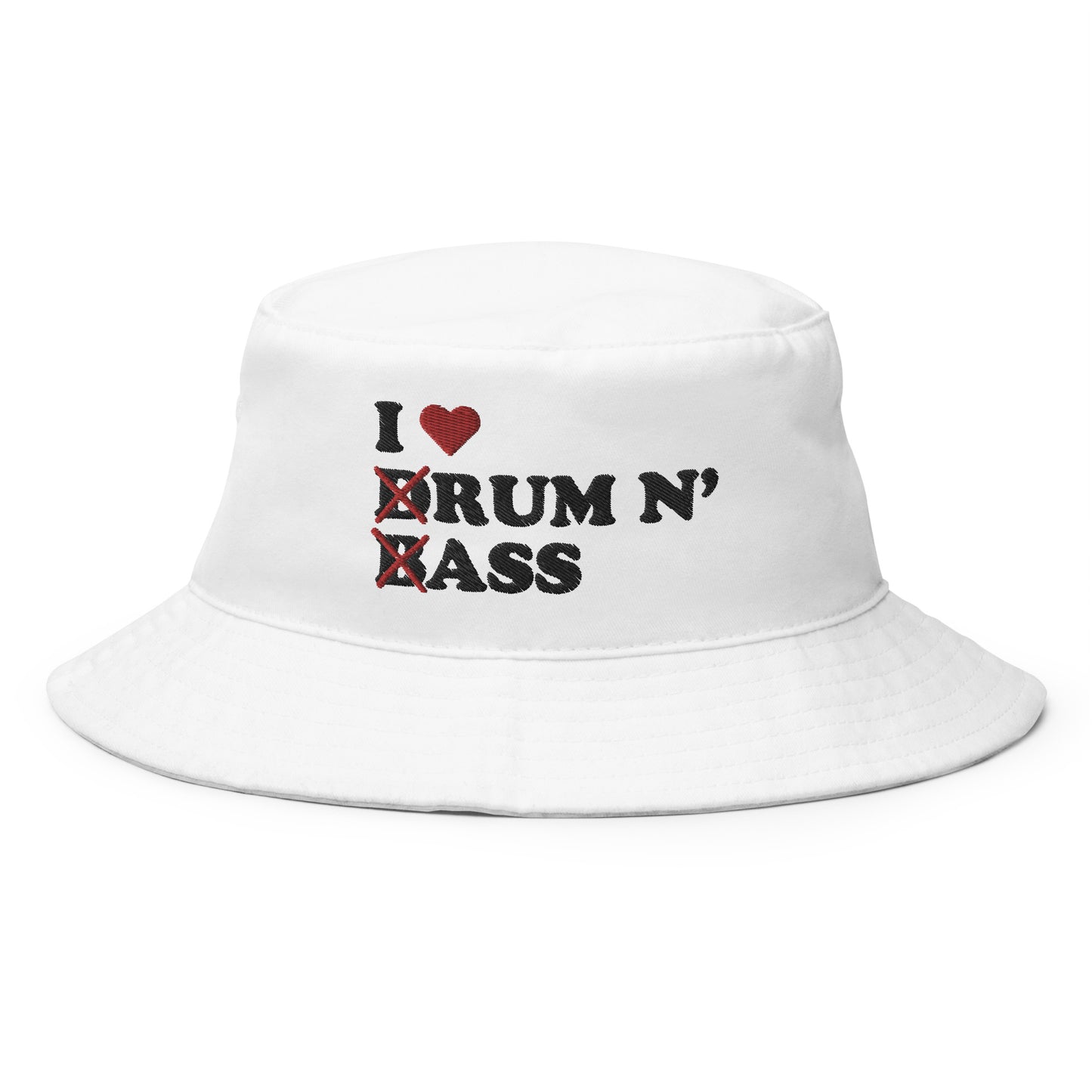 I Heart Drum & Bass Bucket Hat