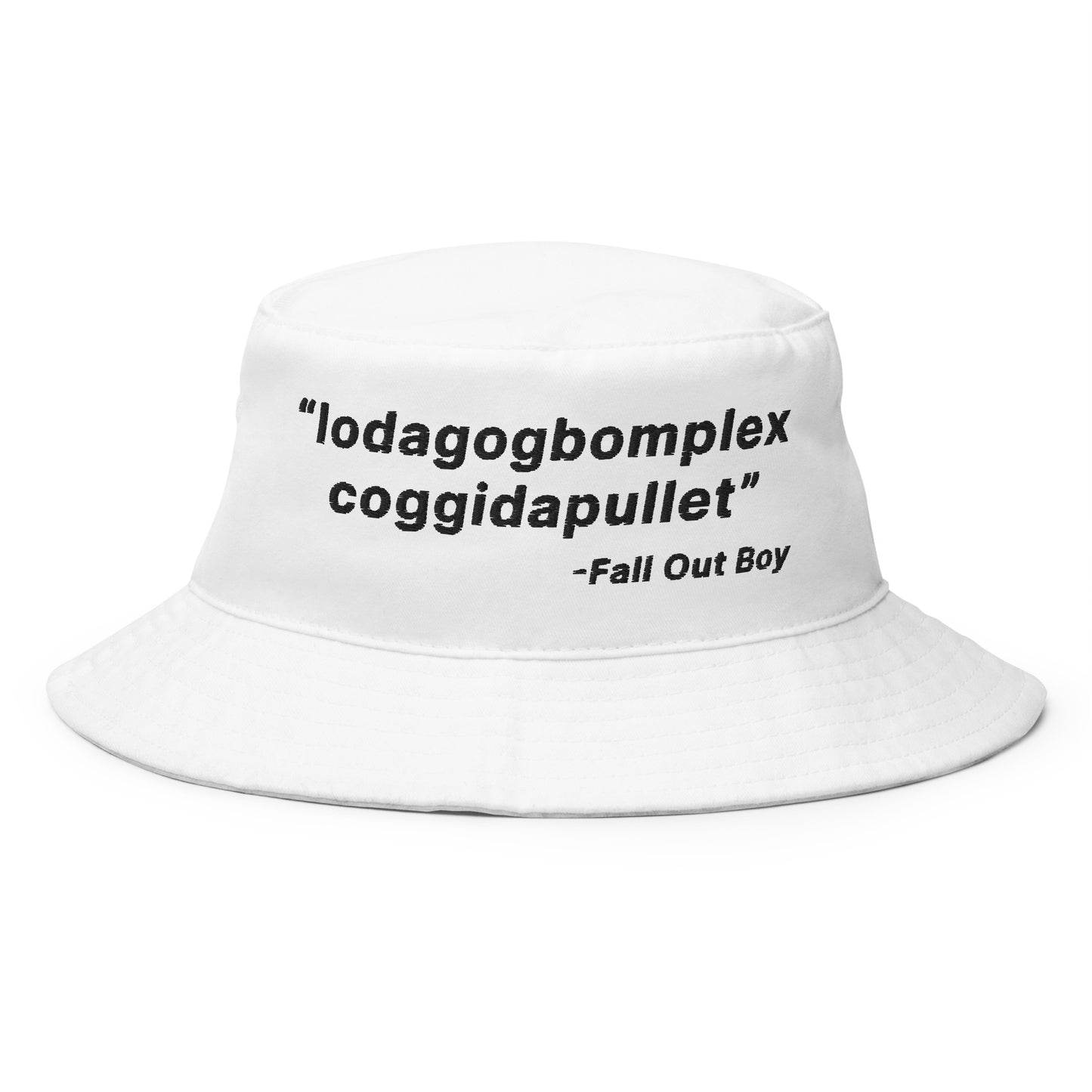 Lodagogbomplex Coggidapullet (Fall Out Boy) Bucket Hat