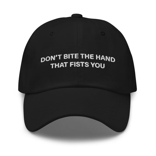 Don't Bite the Hand That Fists You hat
