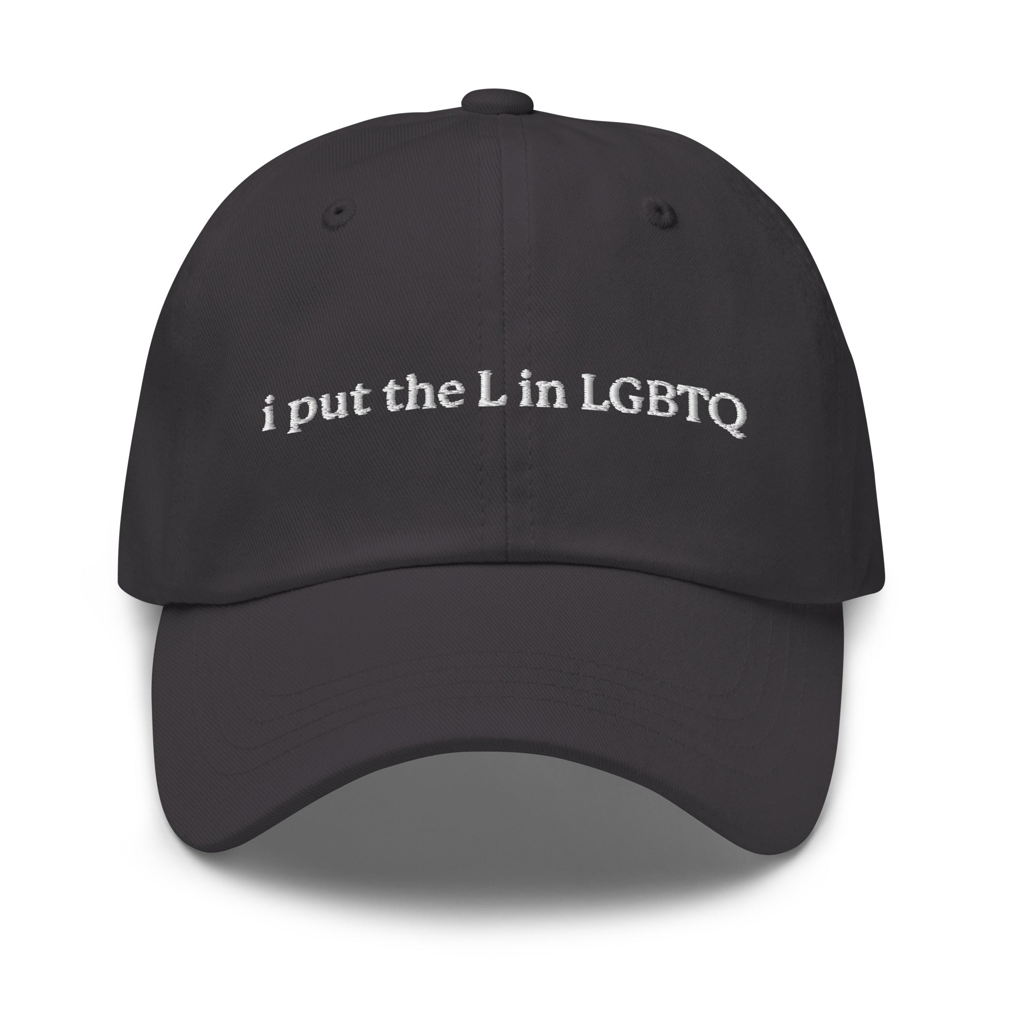 I Put the L in LGBTQ hat