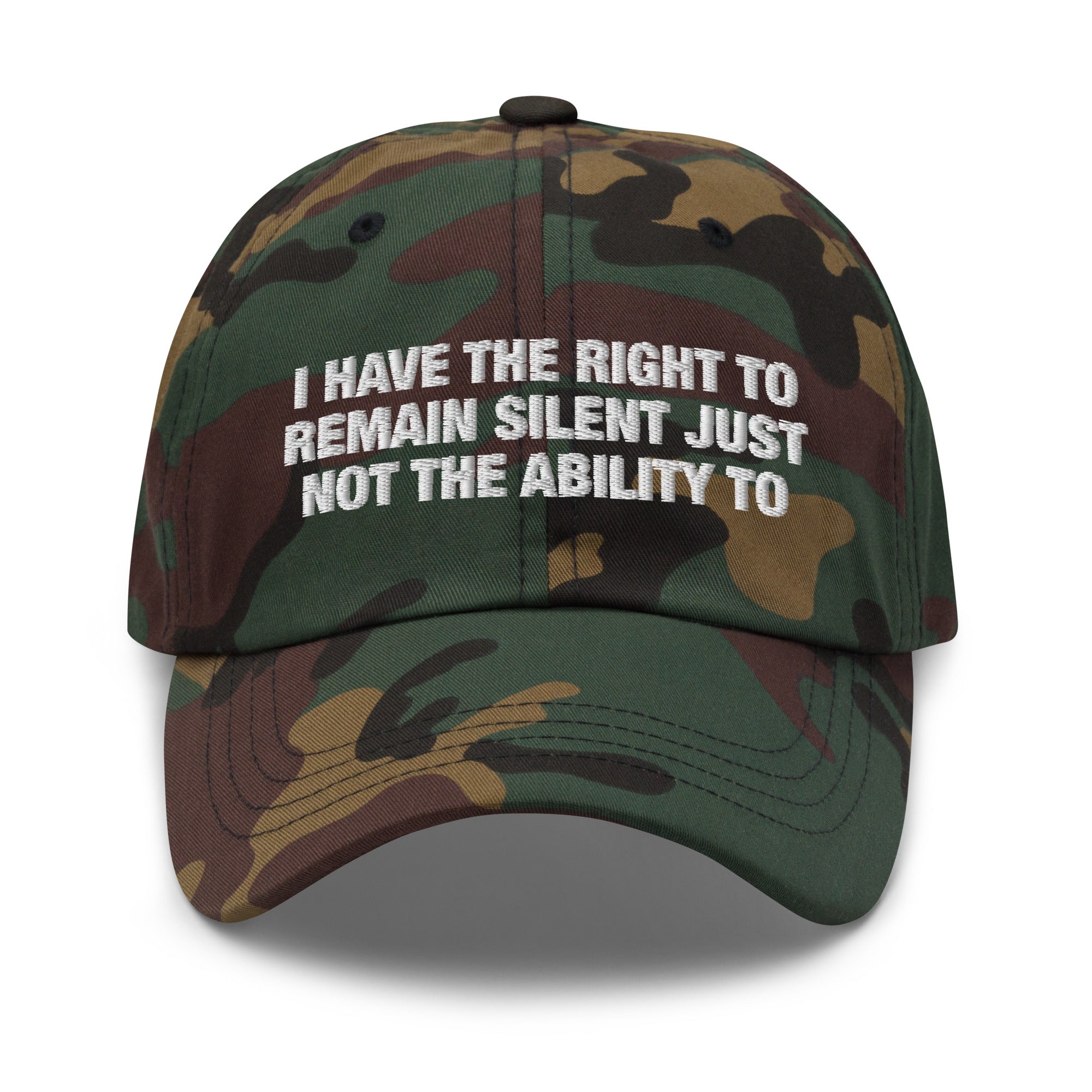 The Right to Remain Silent hat