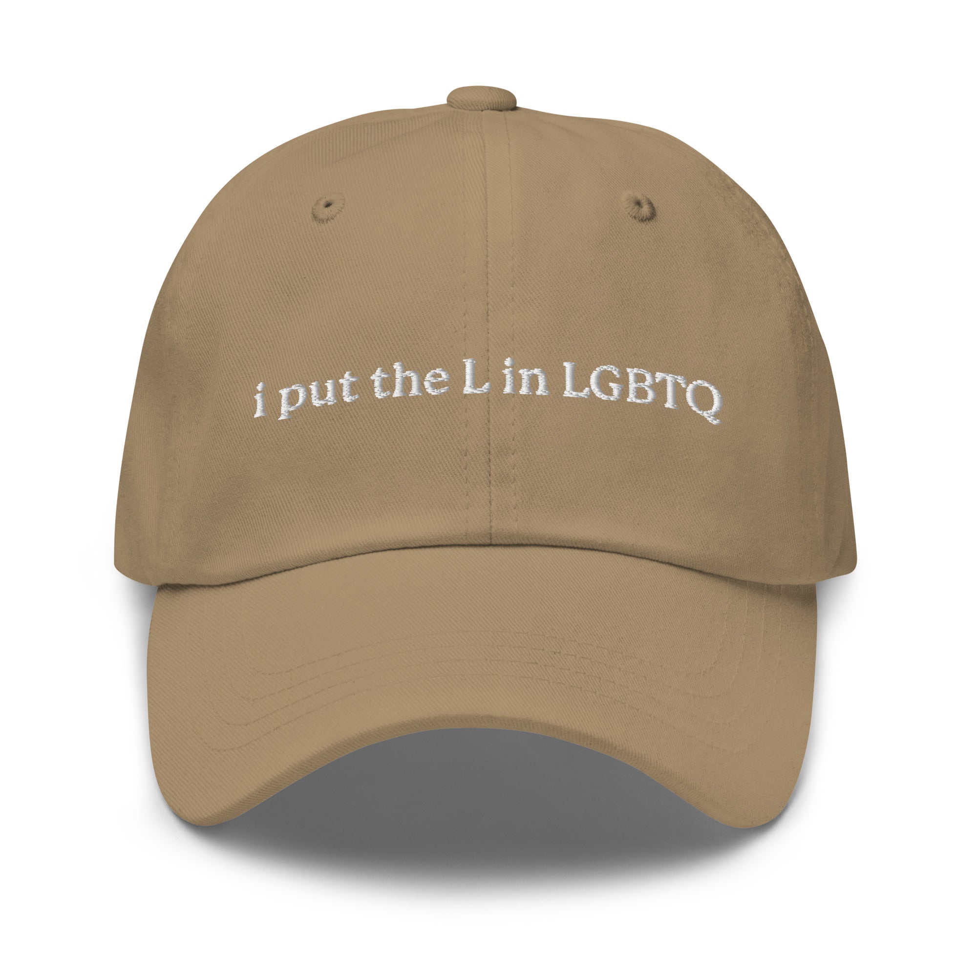 I Put the L in LGBTQ hat