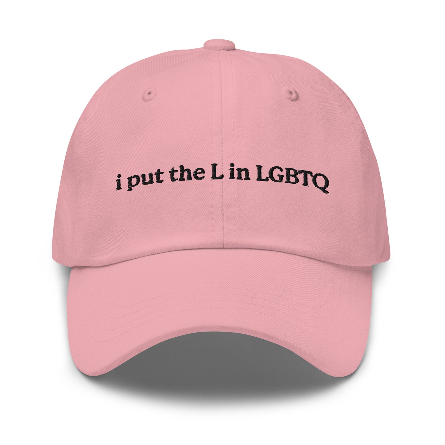 I Put the L in LGBTQ hat