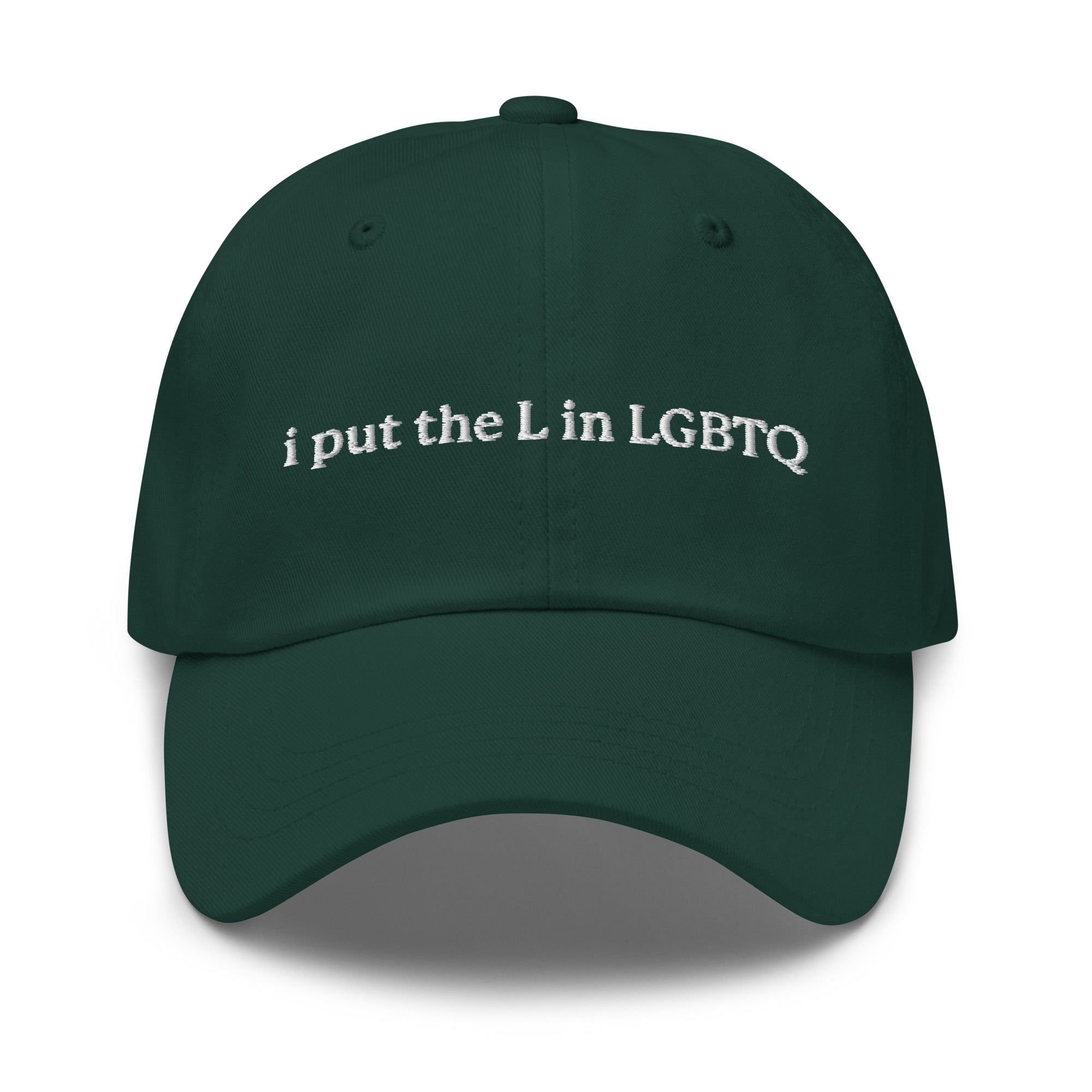 I Put the L in LGBTQ hat