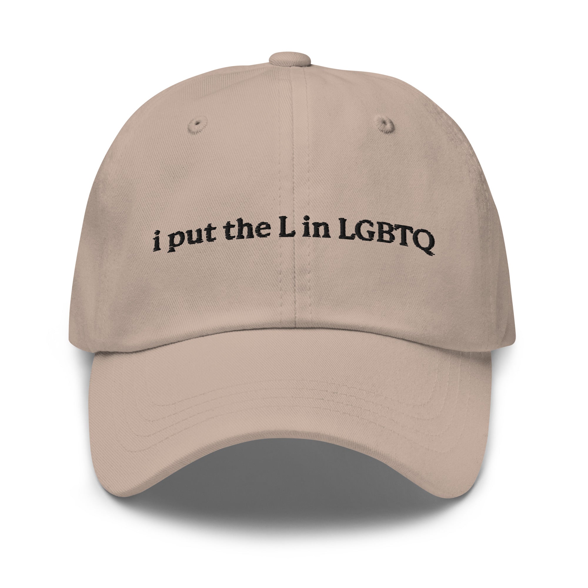 I Put the L in LGBTQ hat