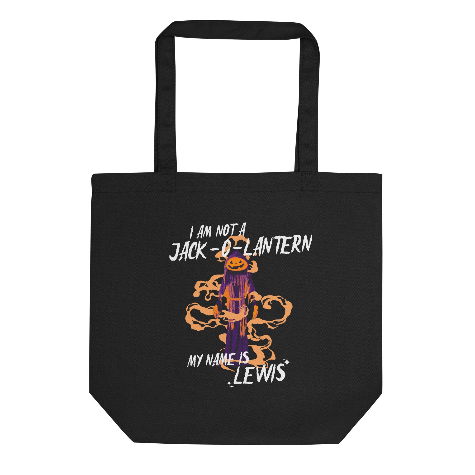 My Name is Lewis (Jack-O-Lantern) Tote Bag