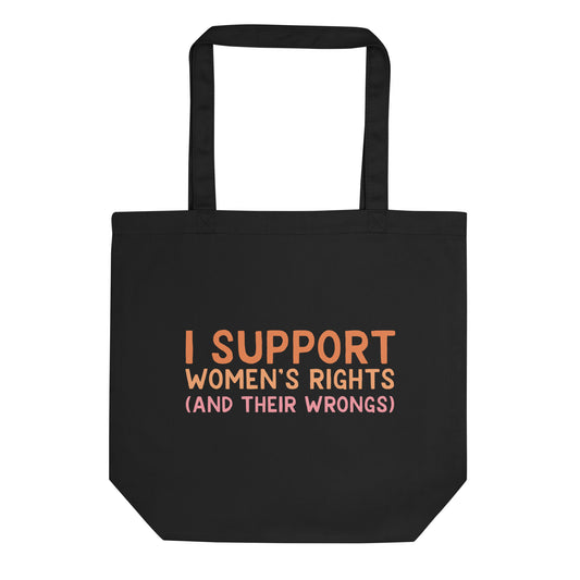 I Support Women's Rights Tote Bag V1