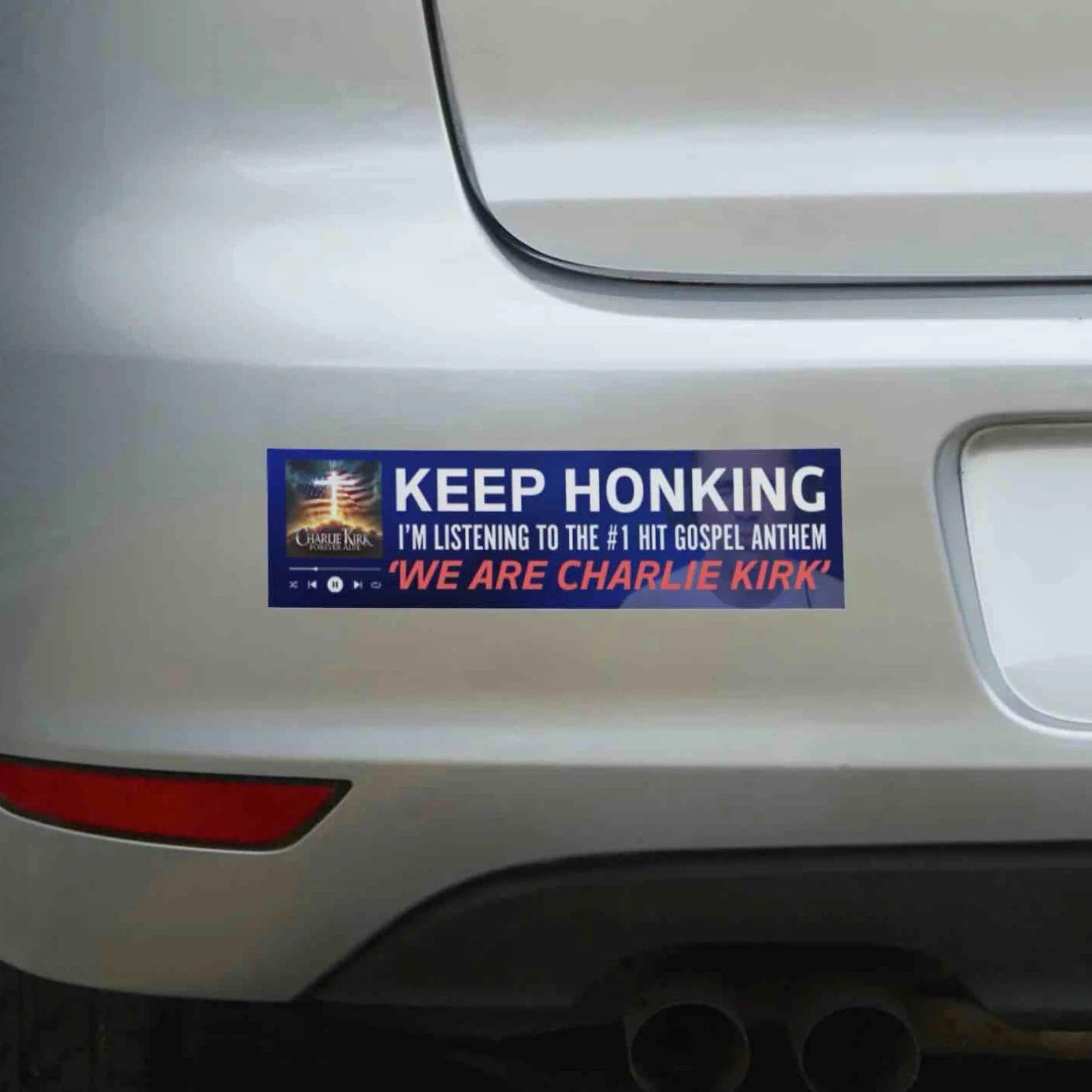 KEEP HONKING I'm Listening to the #1 Hit Gospel Anthem 'WE ARE CHARLIE KIRK'