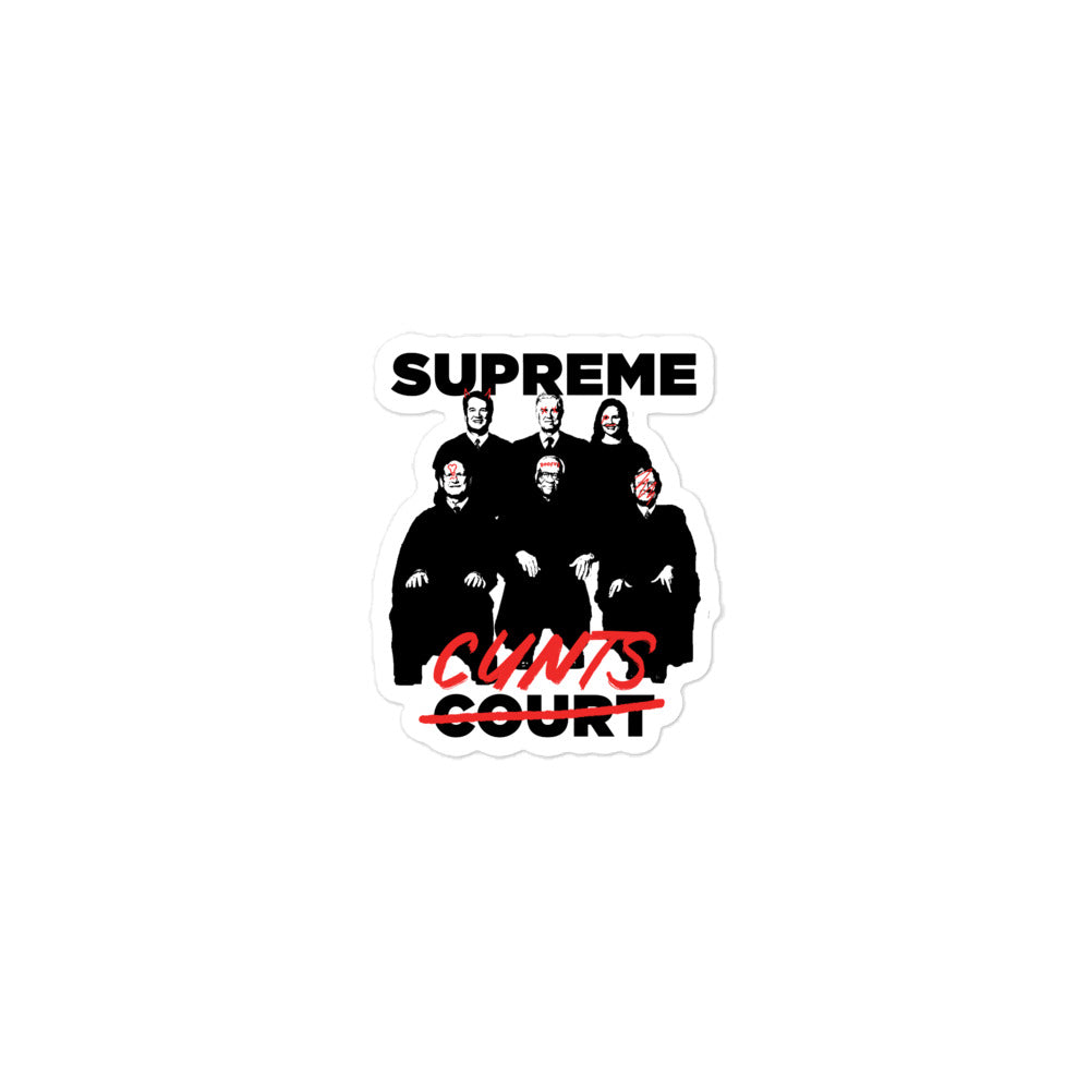 Supreme Cunts sticker