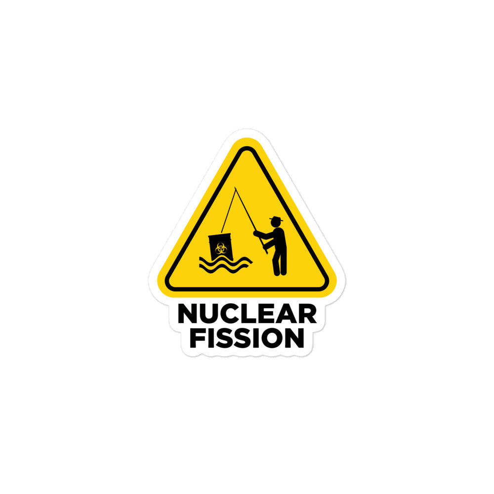 Nuclear Fun Sticker Nuclear Fission sticker – Got Funny?