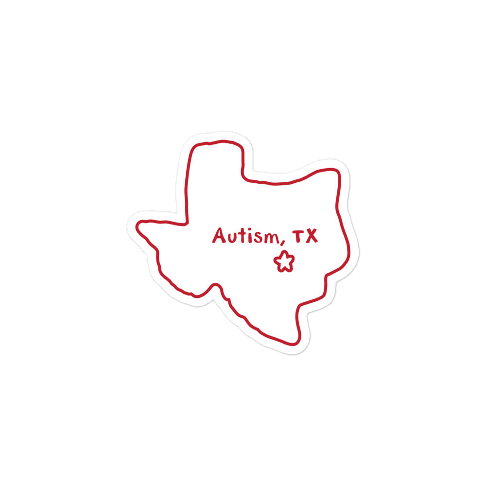 Autism Texas sticker