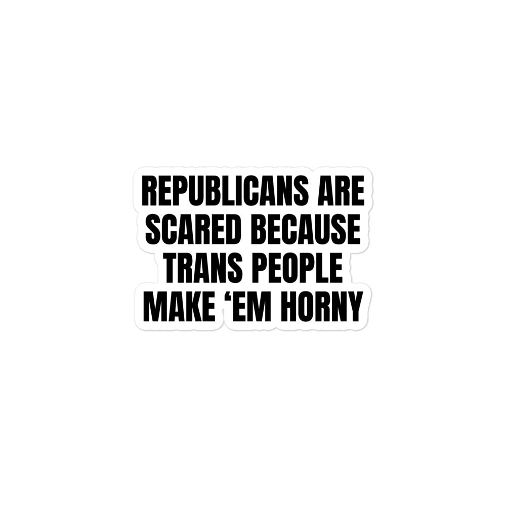 Republicans Are Scared sticker