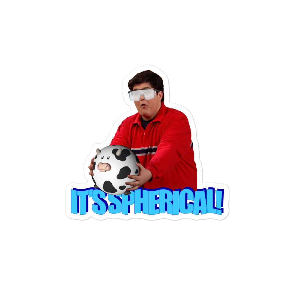 It's Spherical Cow sticker