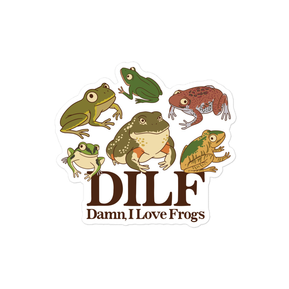 Dilf Damn I Love Frogs' Frog Mug