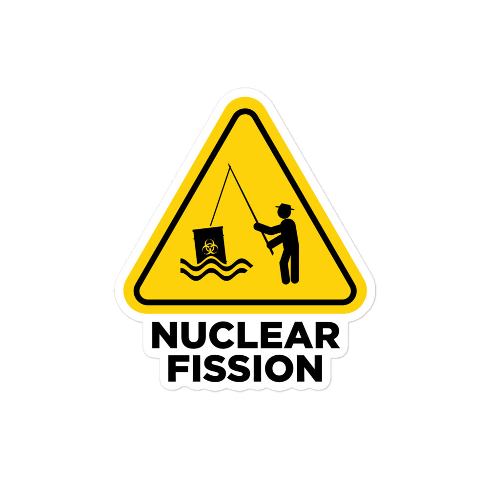 Nuclear Fission sticker