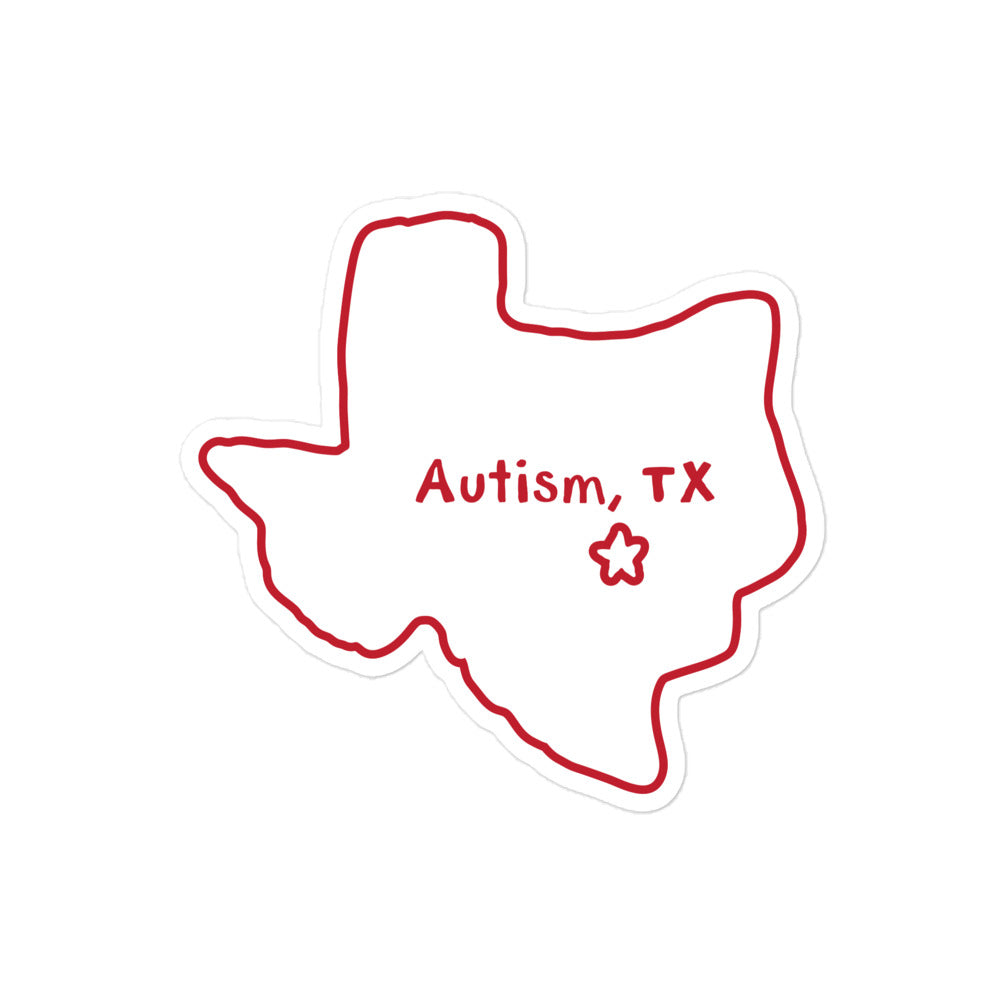 Autism Texas sticker