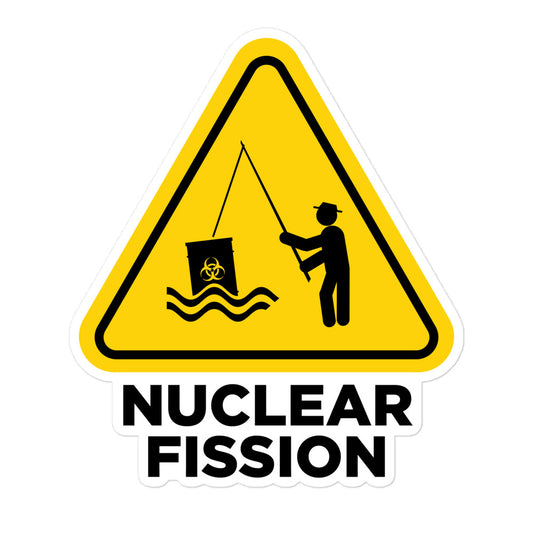 Nuclear Fission sticker