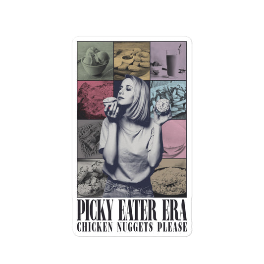 Picky Eater Era sticker