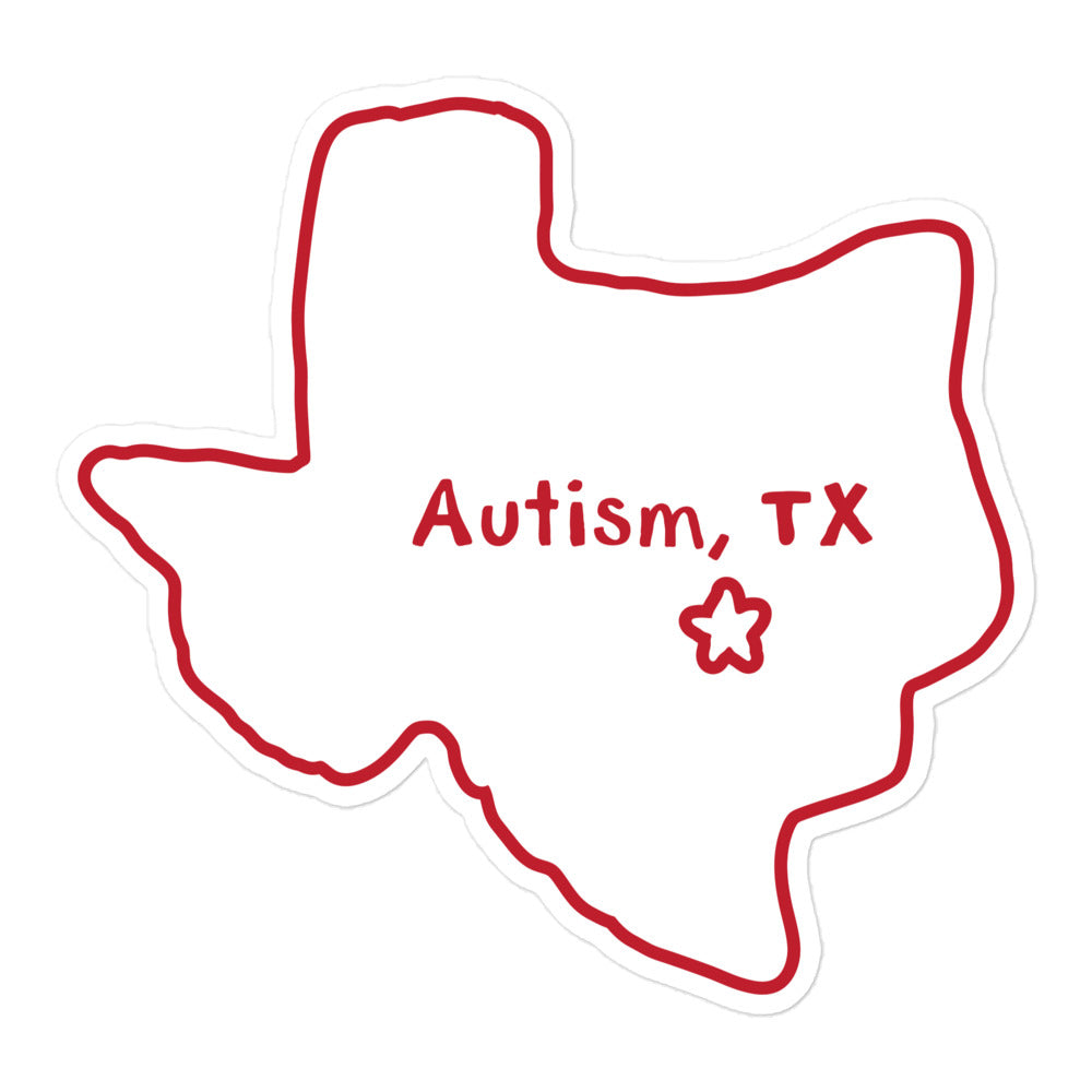 Autism Texas sticker