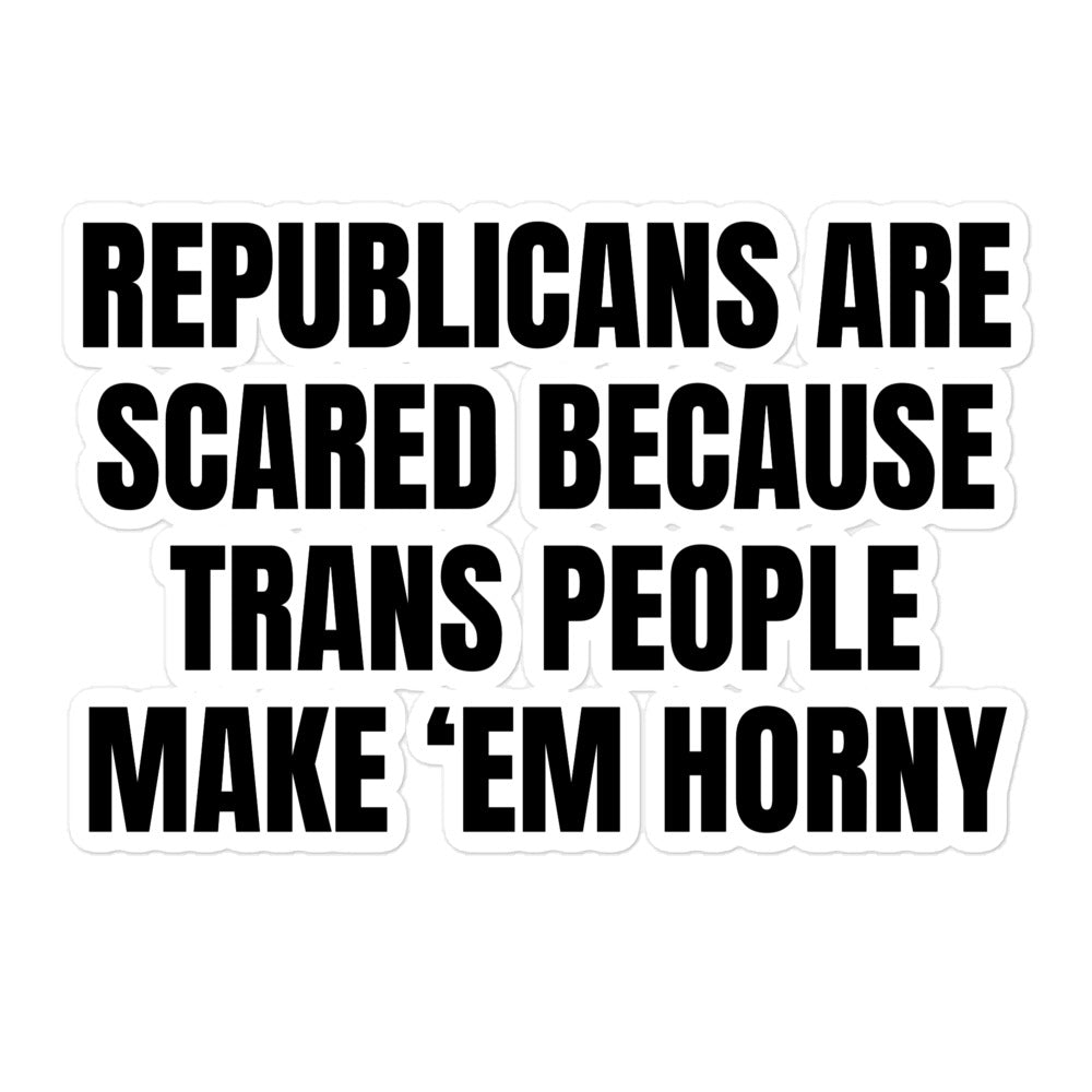 Republicans Are Scared sticker