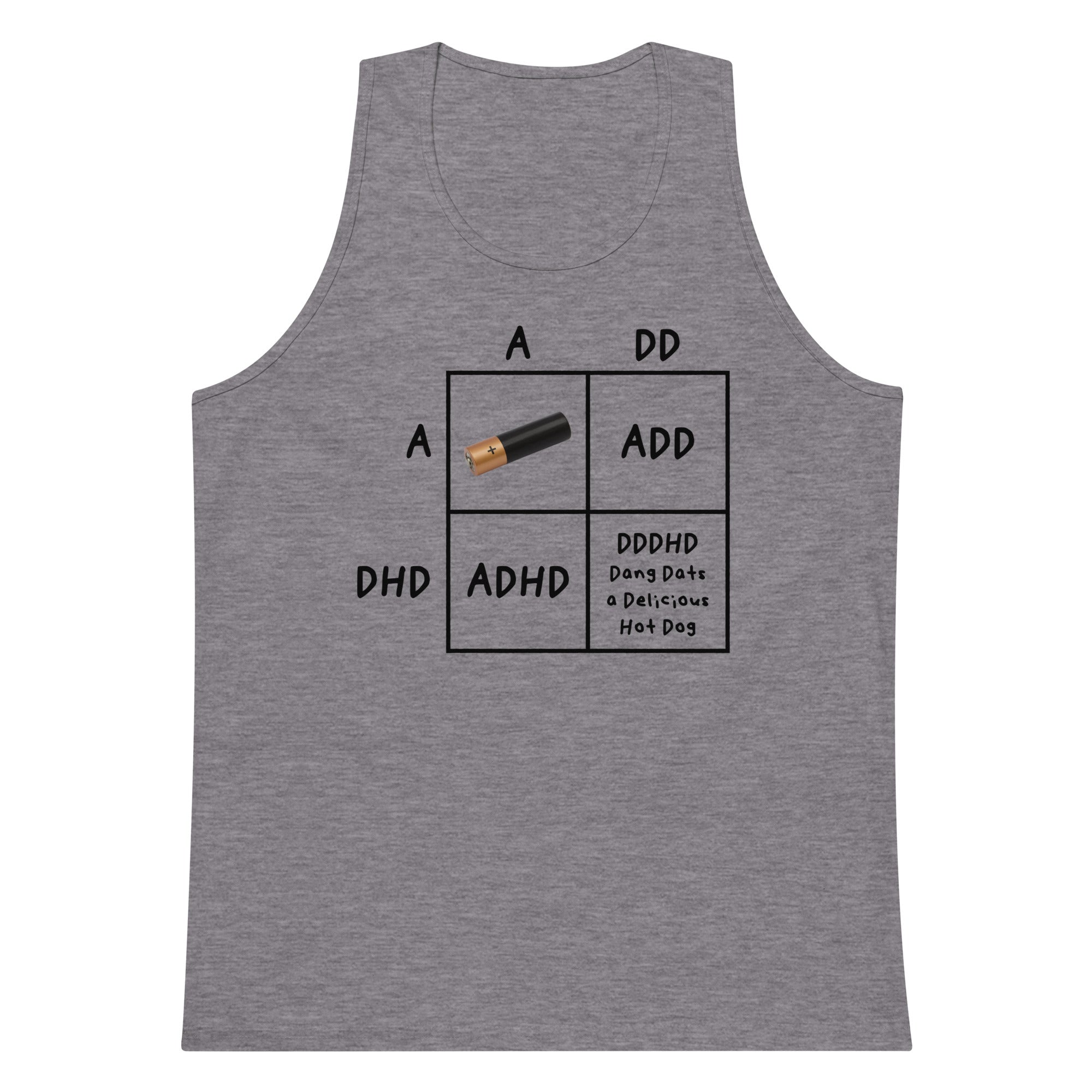 Funny Punnett Square tank top