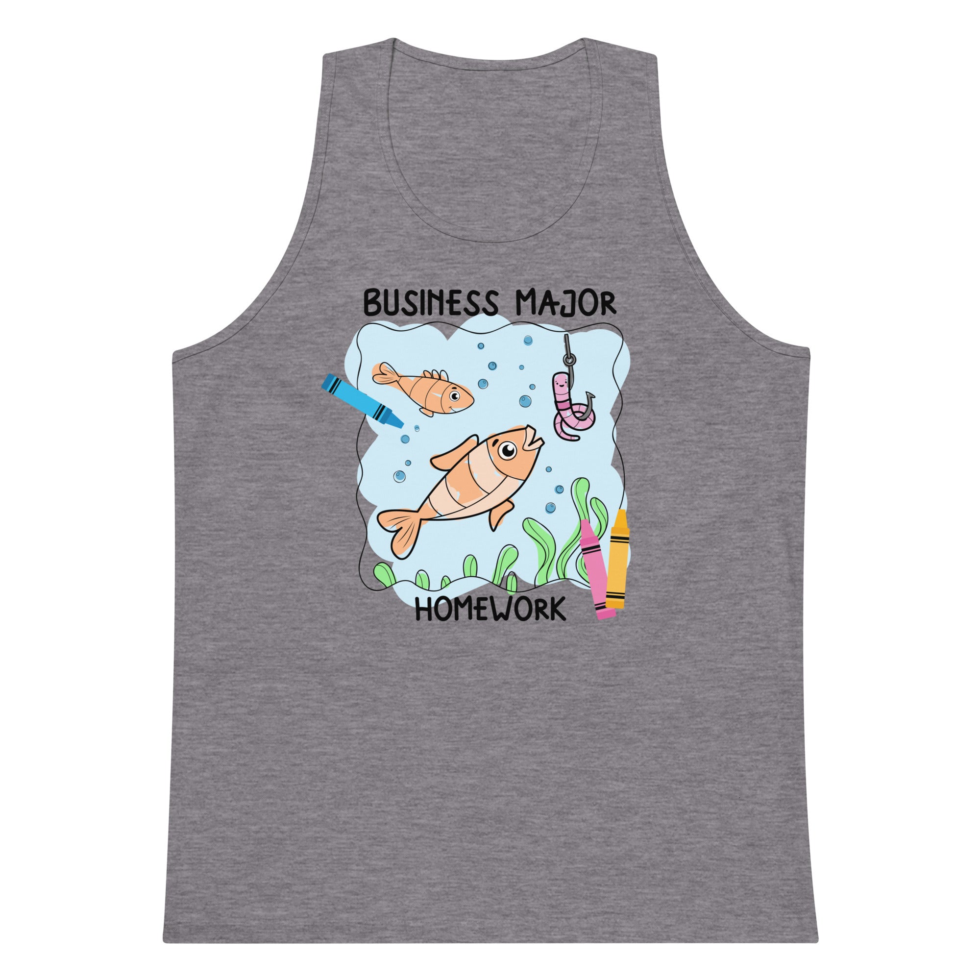 Business Major Homework tank top