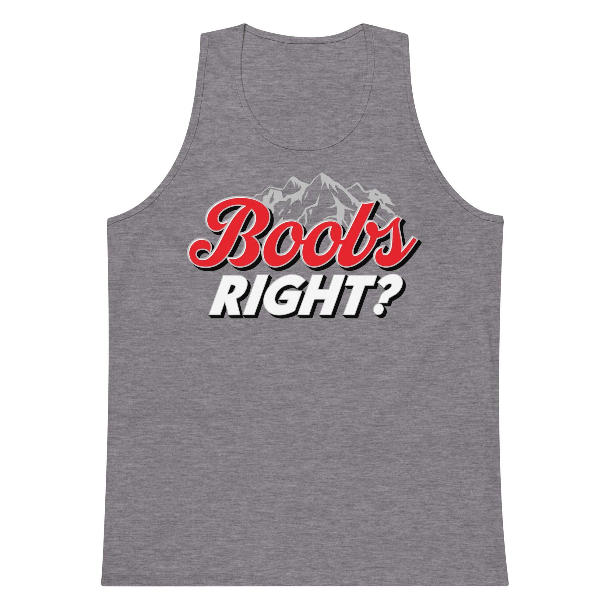 Boobs Right? (Coors Light) tank top