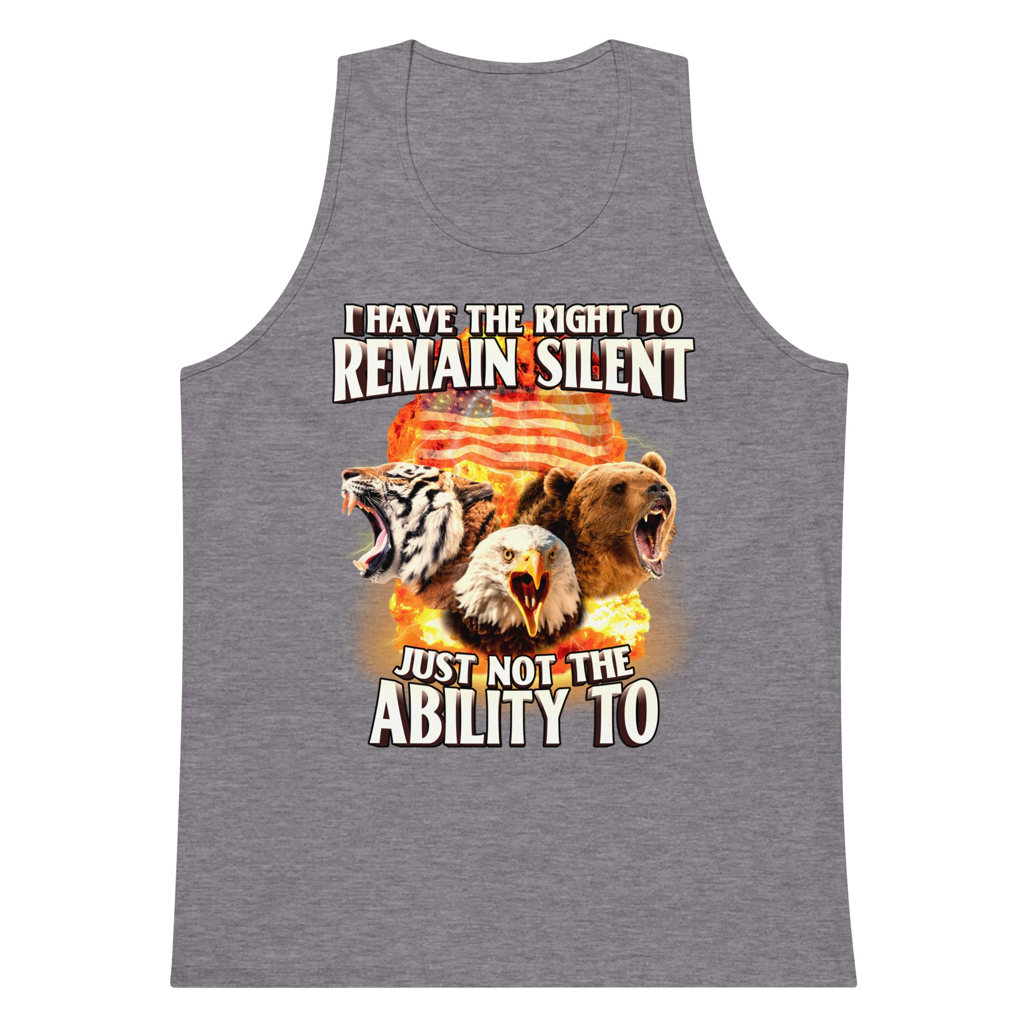 The Right to Remain Silent tank top