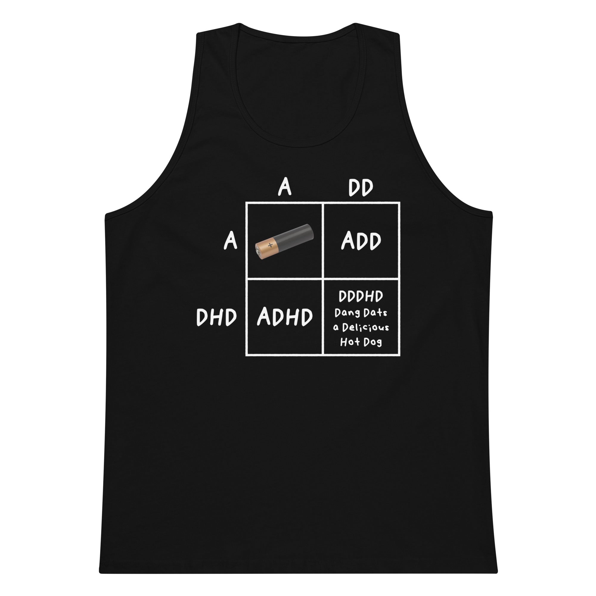 Funny Punnett Square tank top