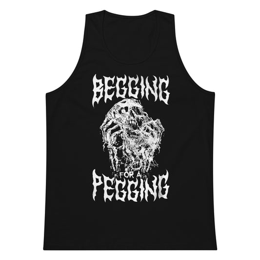 Begging for a Pegging tank top